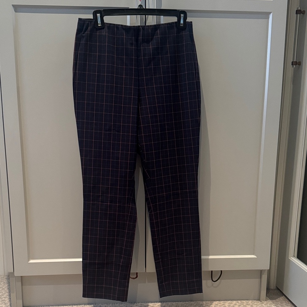 Women’s Rag & Bone Navy Checkered Pants